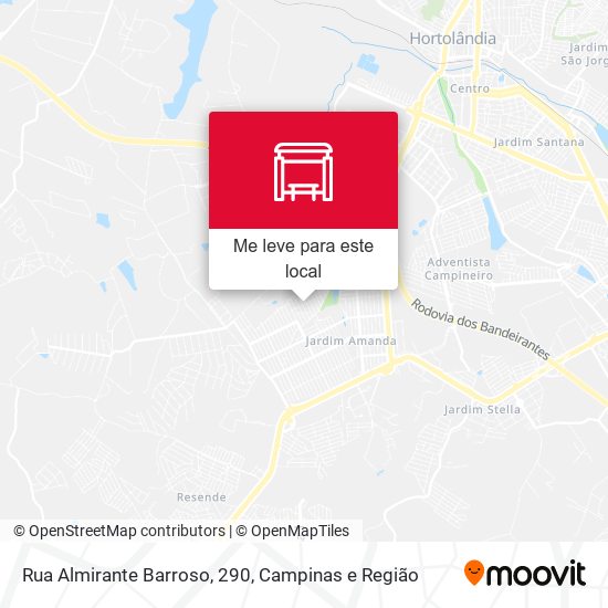 Rua Almirante Barroso, 290 mapa