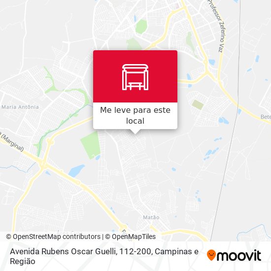 Avenida Rubens Oscar Guelli, 112-200 mapa