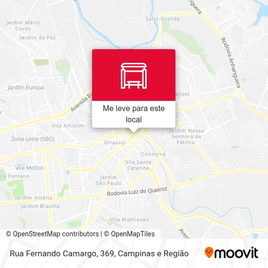 Rua Fernando Camargo, 369 mapa