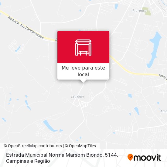Estrada Municipal Norma Marsom Biondo, 5144 mapa