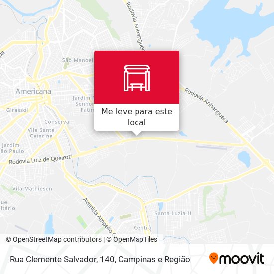 Rua Clemente Salvador, 140 mapa