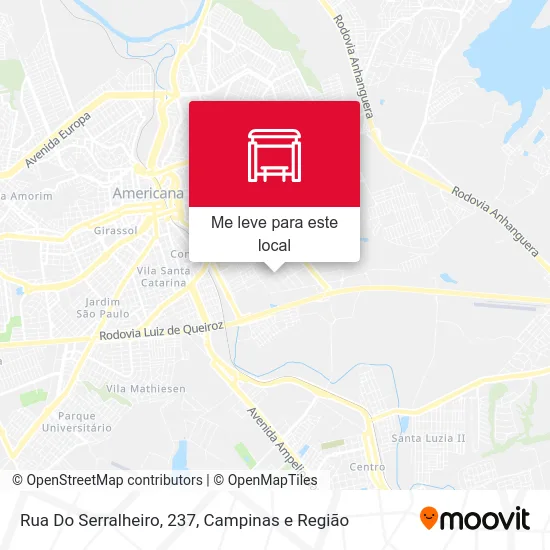 Rua Do Serralheiro, 237 mapa