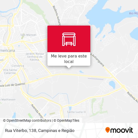 Rua Viterbo, 138 mapa