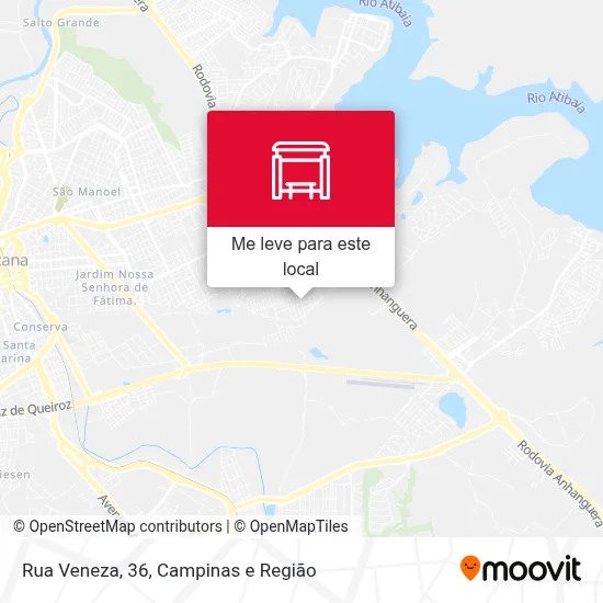 Rua Veneza, 36 mapa