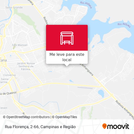 Rua Florença, 2-66 mapa