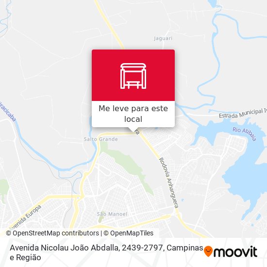 Avenida Nicolau João Abdalla, 2439-2797 mapa