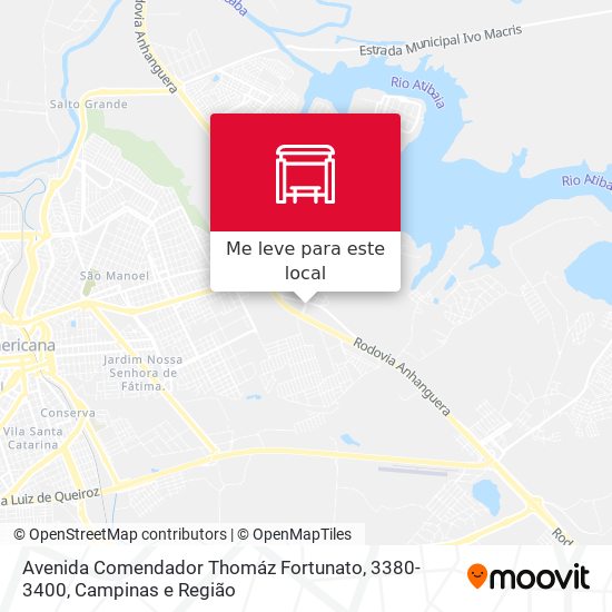 Avenida Comendador Thomáz Fortunato, 3380-3400 mapa