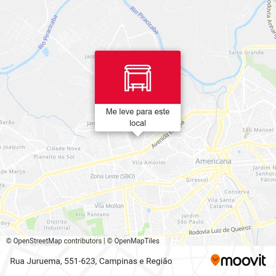 Rua Juruema, 551-623 mapa