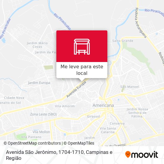 Avenida São Jerônimo, 1704-1710 mapa