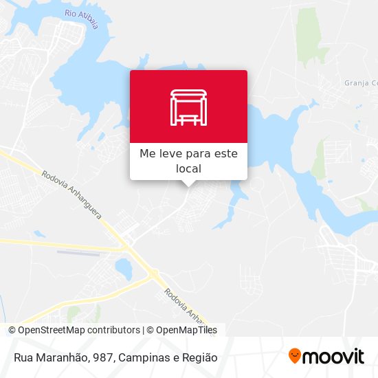 Rua Maranhão, 987 mapa