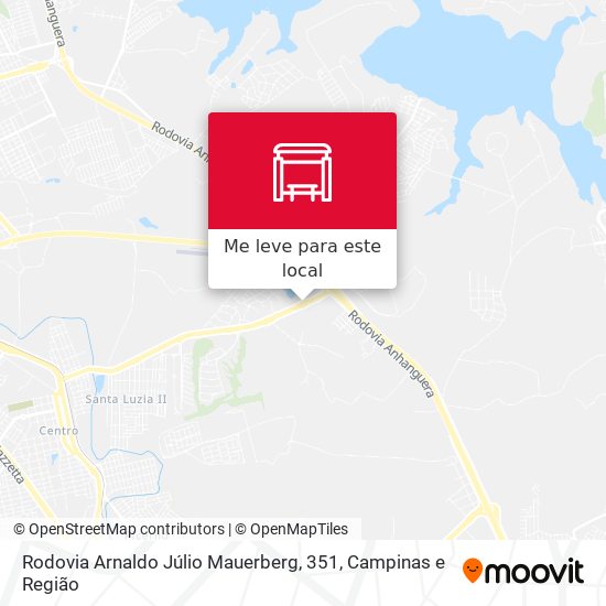 Rodovia Arnaldo Júlio Mauerberg, 351 mapa