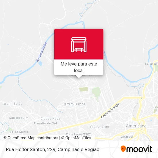 Rua Heitor Santon, 229 mapa
