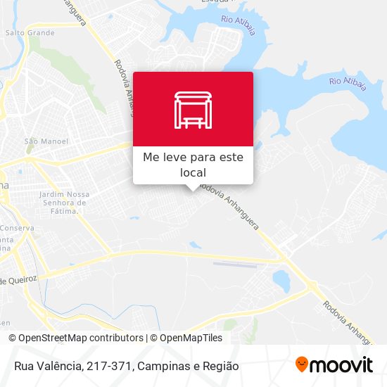 Rua Valência, 217-371 mapa
