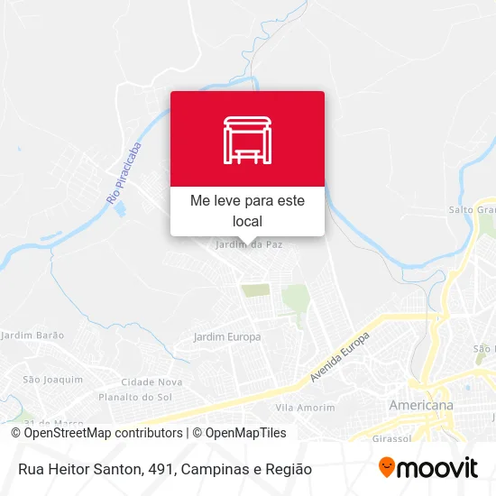 Rua Heitor Santon, 491 mapa