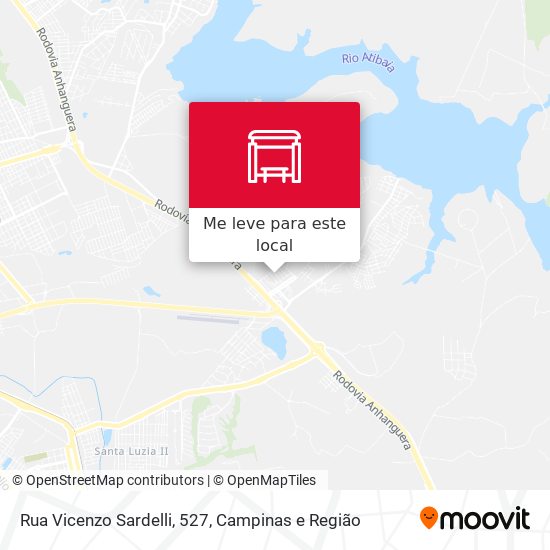 Rua Vicenzo Sardelli, 527 mapa