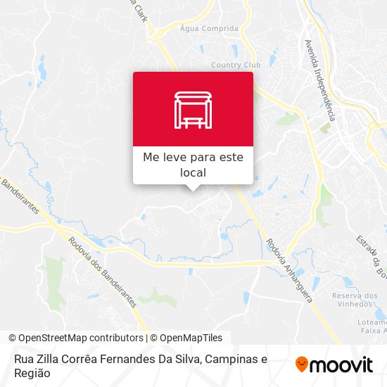 Rua Zilla Corrêa Fernandes Da Silva mapa