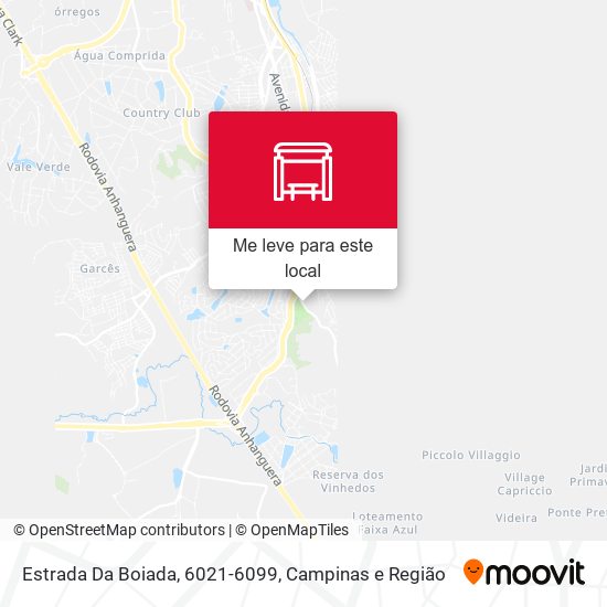 Estrada Da Boiada, 6021-6099 mapa