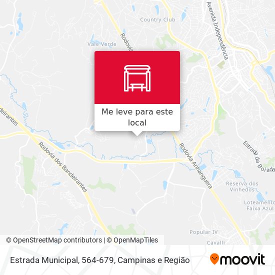 Estrada Municipal, 564-679 mapa