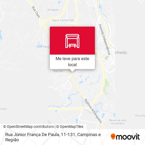Rua Júnior França De Paula, 11-131 mapa