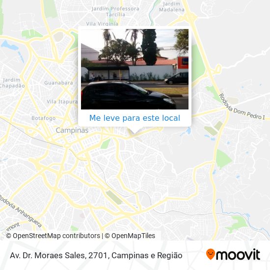 Av. Dr. Moraes Sales, 2701 mapa