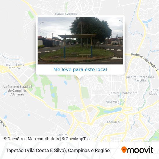 Tapetão (Vila Costa E Silva) mapa