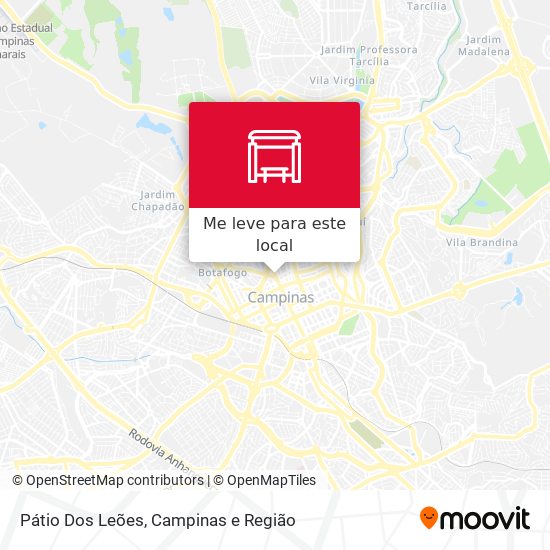 Pátio Dos Leões mapa