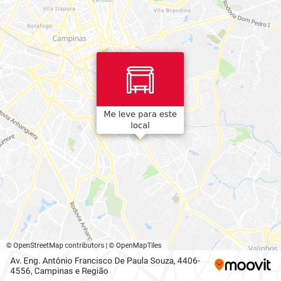 Av. Eng. Antônio Francisco De Paula Souza, 4406-4556 mapa