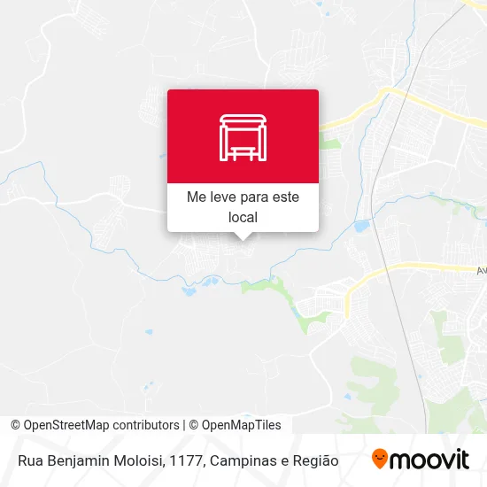Rua Benjamin Moloisi, 1177 mapa