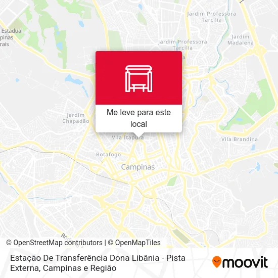 Estação De Transferência Dona Libânia - Pista Externa mapa