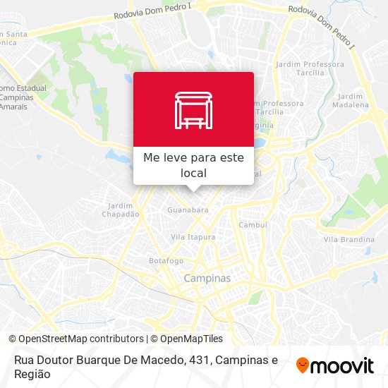 Rua Doutor Buarque De Macedo, 431 mapa