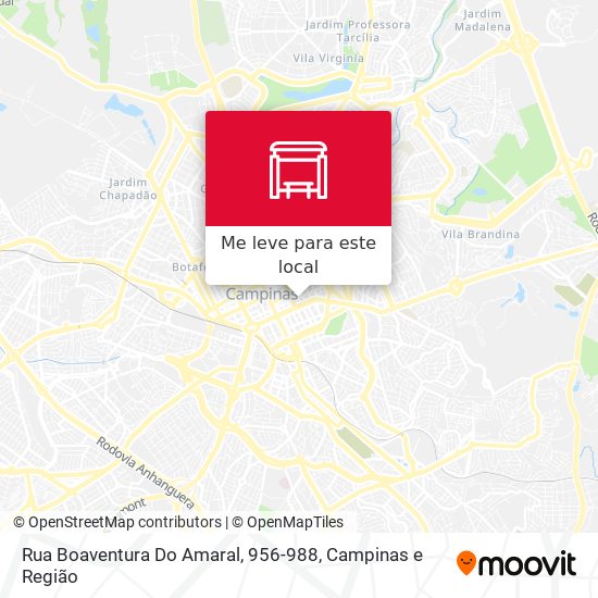 Rua Boaventura Do Amaral, 956-988 mapa