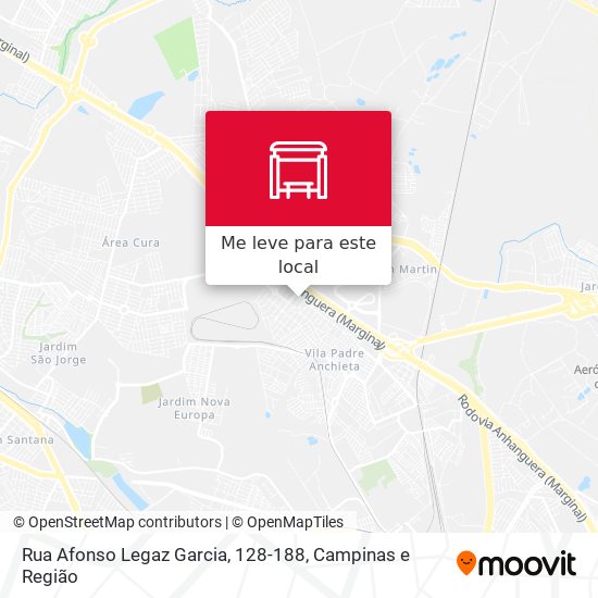 Rua Afonso Legaz Garcia, 128-188 mapa