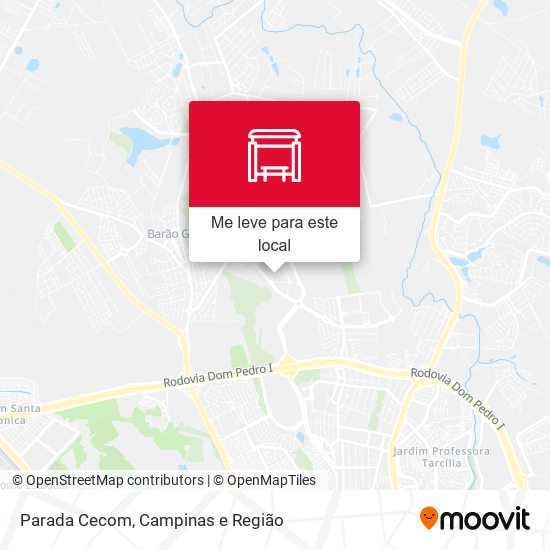 Parada Cecom mapa