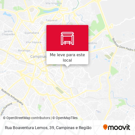 Rua Boaventura Lemos, 39 mapa
