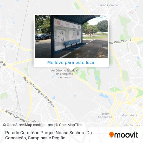 Parada Cemitério Parque Nossa Senhora Da Conceição mapa