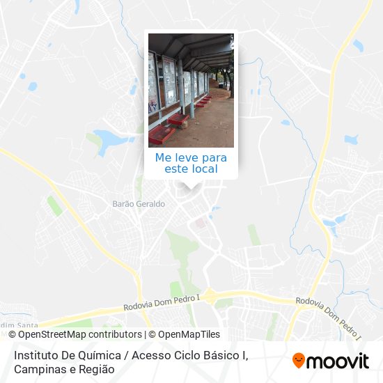 Instituto De Química / Acesso Ciclo Básico I mapa