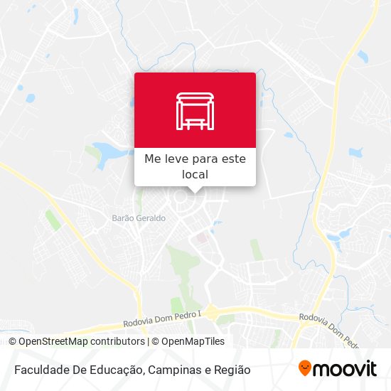 Faculdade De Educação mapa