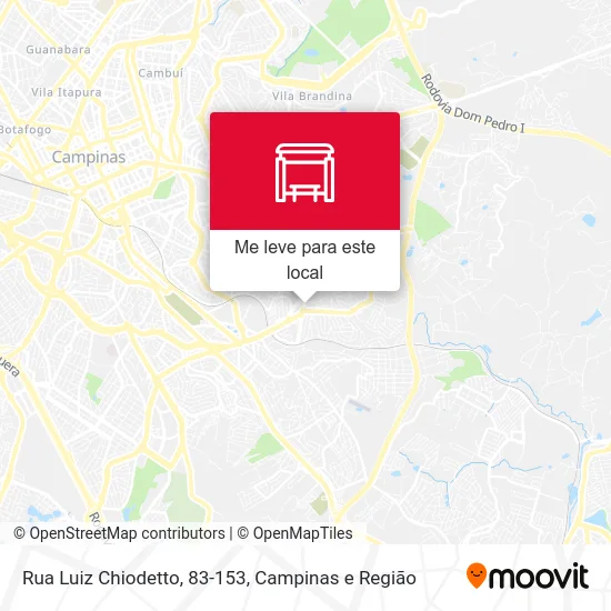Rua Luiz Chiodetto, 83-153 mapa