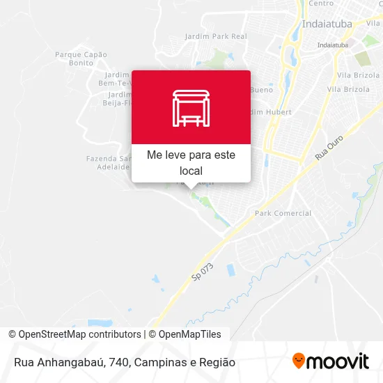 Rua Anhangabaú, 740 mapa
