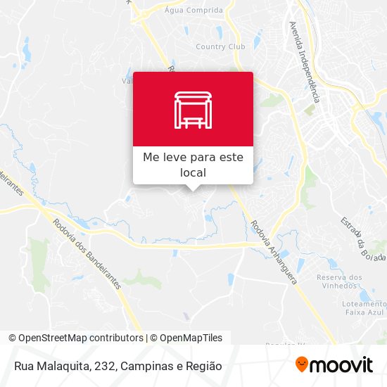 Rua Malaquita, 232 mapa