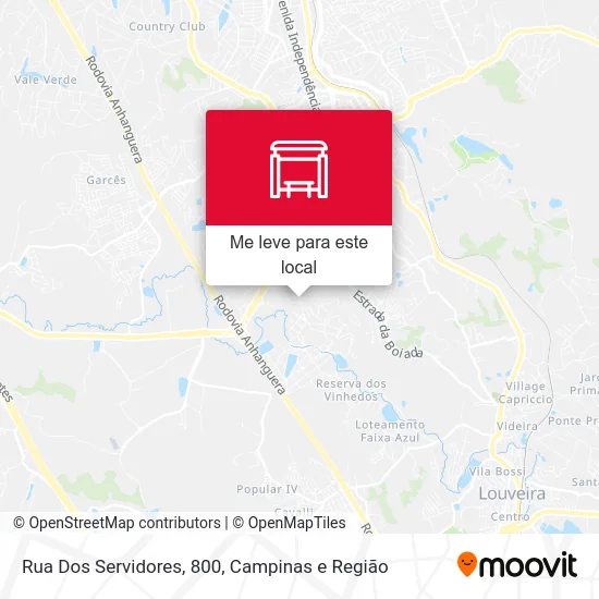 Rua Dos Servidores, 800 mapa