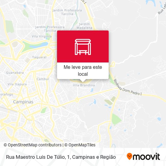 Rua Maestro Luís De Túlio, 1 mapa