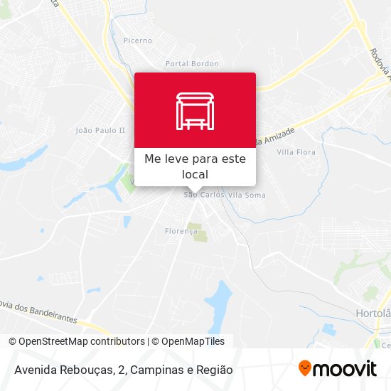 Avenida Rebouças, 2 mapa