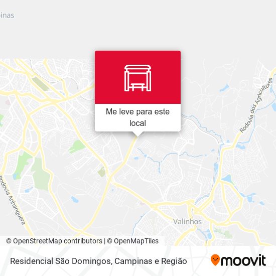 Residencial São Domingos mapa