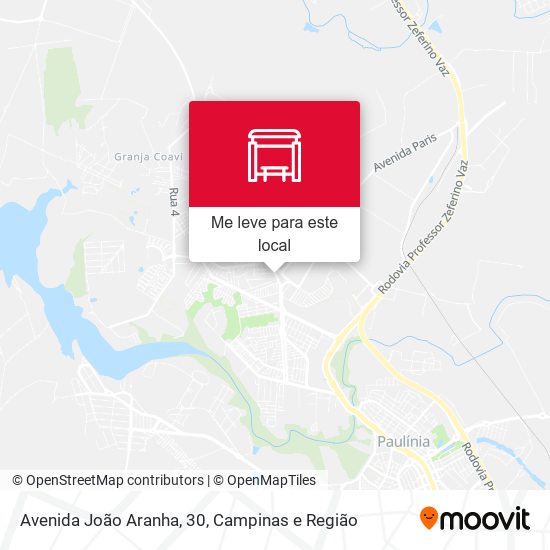 Avenida João Aranha, 30 mapa
