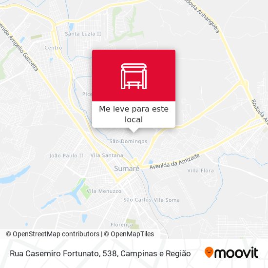 Rua Casemiro Fortunato, 538 mapa