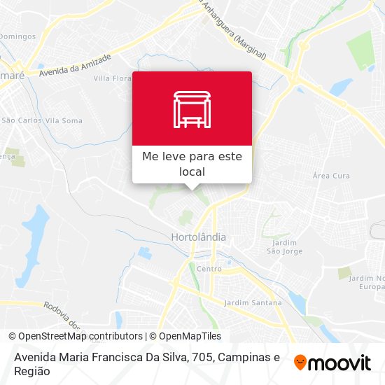 Avenida Maria Francisca Da Silva, 705 mapa