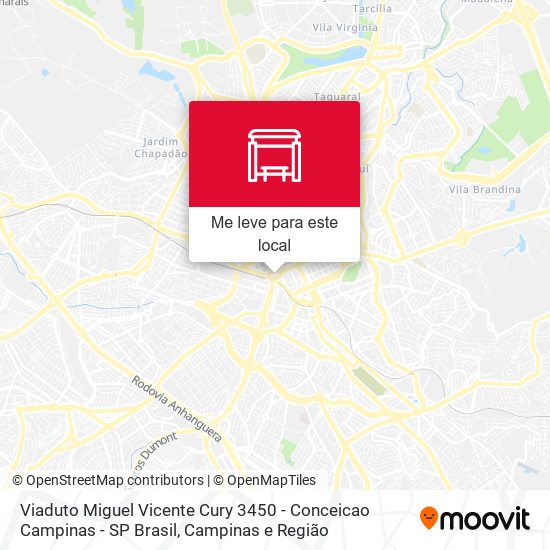 Viaduto Miguel Vicente Cury 3450 - Conceicao Campinas - SP Brasil mapa