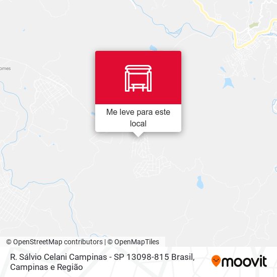 R. Sálvio Celani Campinas - SP 13098-815 Brasil mapa