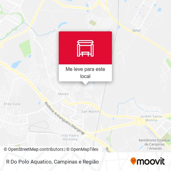 R Do Polo Aquatico mapa